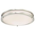 Masterchem Industries Masterchem 210702 15.75 in. Brushed Nickel LED Dimmable Ceiling Fixture 210702